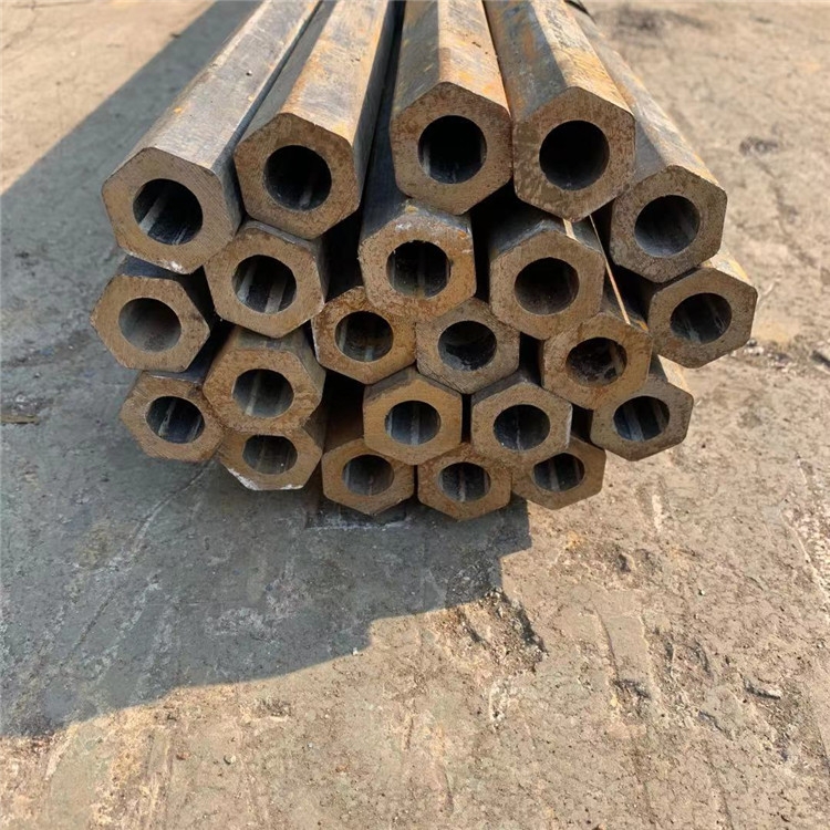 空心六棱鋼 內(nèi)圓外六角管 農(nóng)機內(nèi)外六角管 廠家定制各種異形鋼管