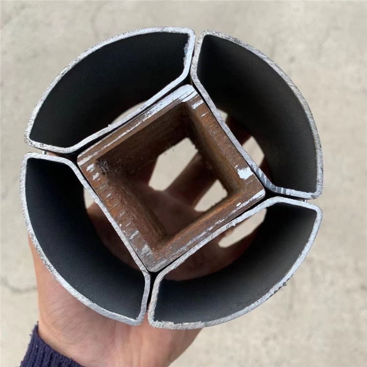 Q235熱鍍鋅異型管 異形護(hù)欄管 樓梯扶手異形鋼管廠家