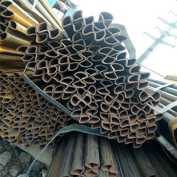凹槽鋼管 凸型鋼管橢圓形異形管廠家定制機械加工用各種異型管材