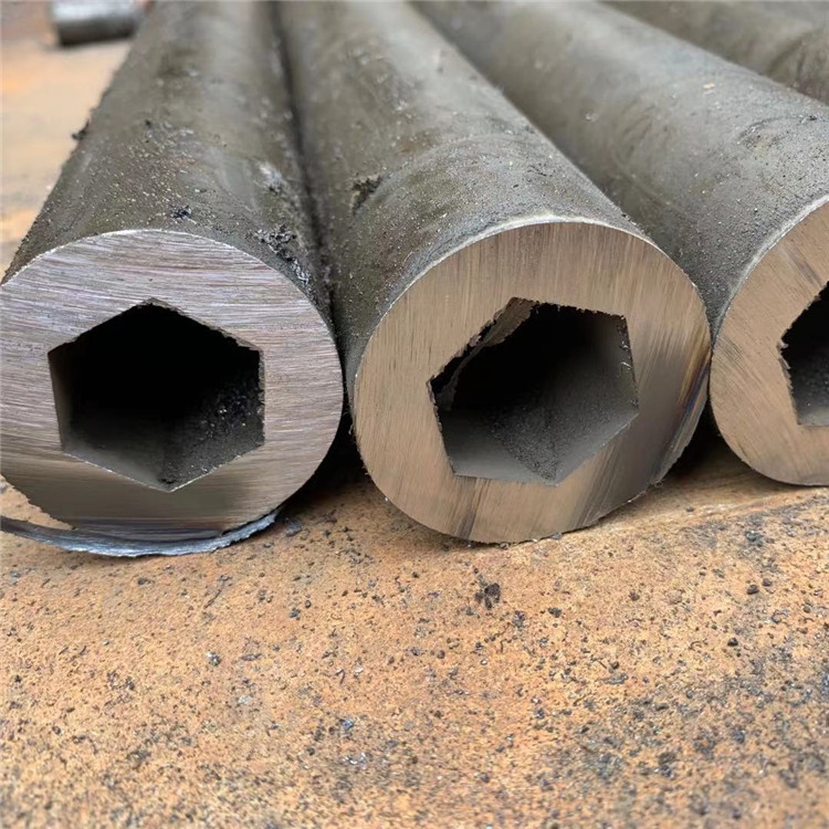 供應(yīng)16mn精密鋼管 20# 45號(hào)外圓內(nèi)六角管 厚壁精扎內(nèi)外