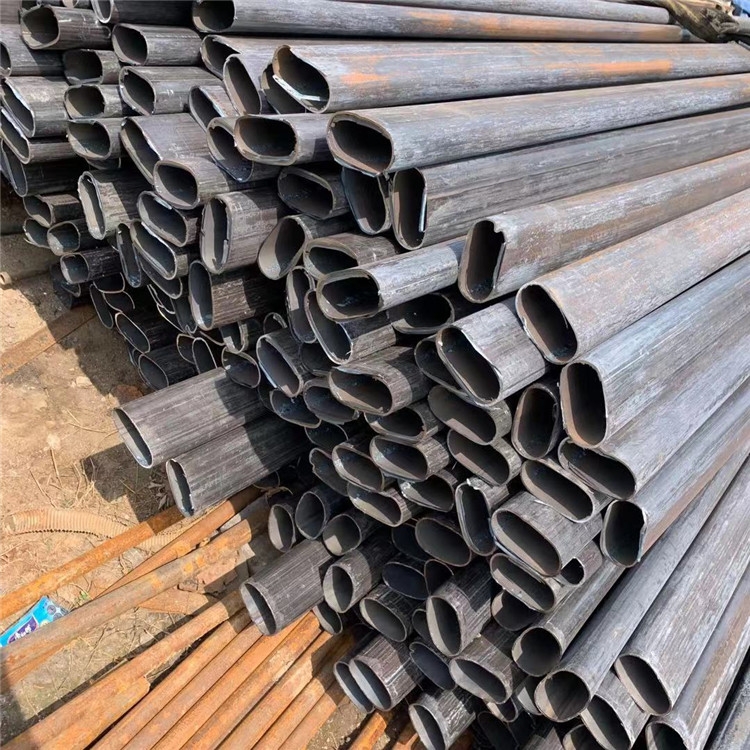 45#冷拔異型無縫鋼管 橢圓形廠家 外圓內(nèi)六 三角形異型鋼管