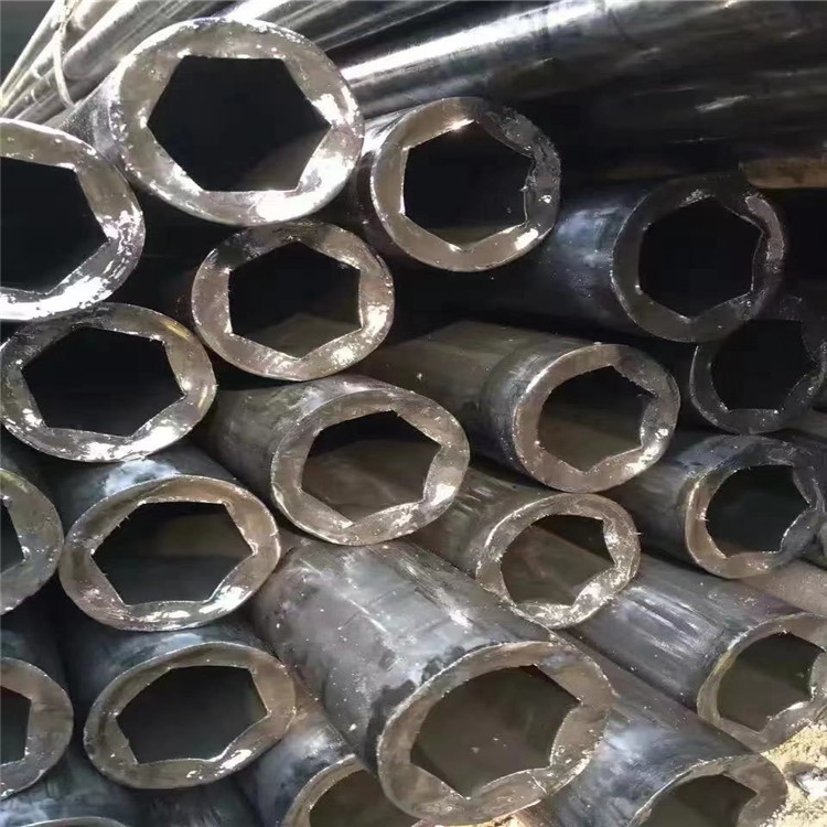 異型管六角中空管45# 冷拔外六角鋼管 精軋光亮管