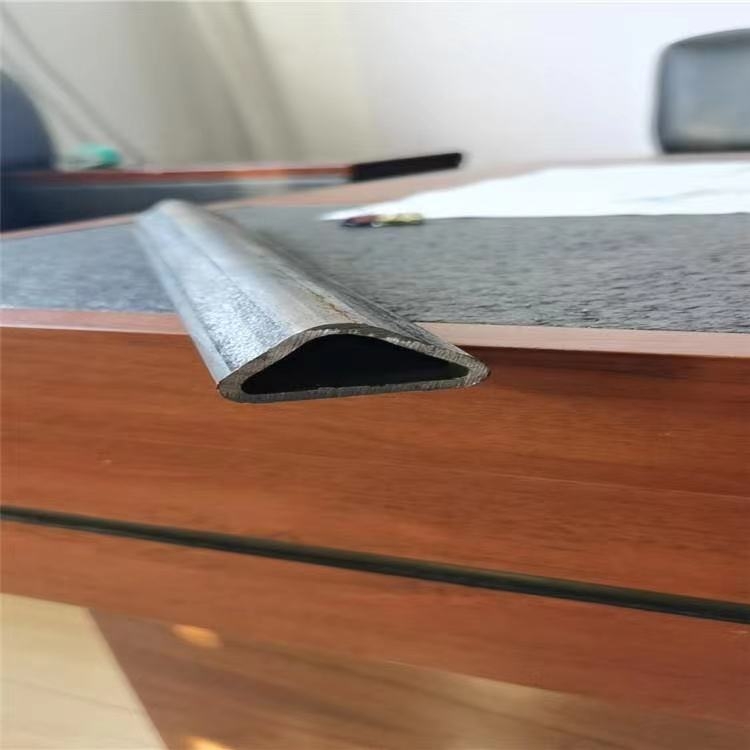 異型裝飾鋼管 q235橢圓鋼管 鍍鋅平橢圓管 凹槽管 冷拔異型管