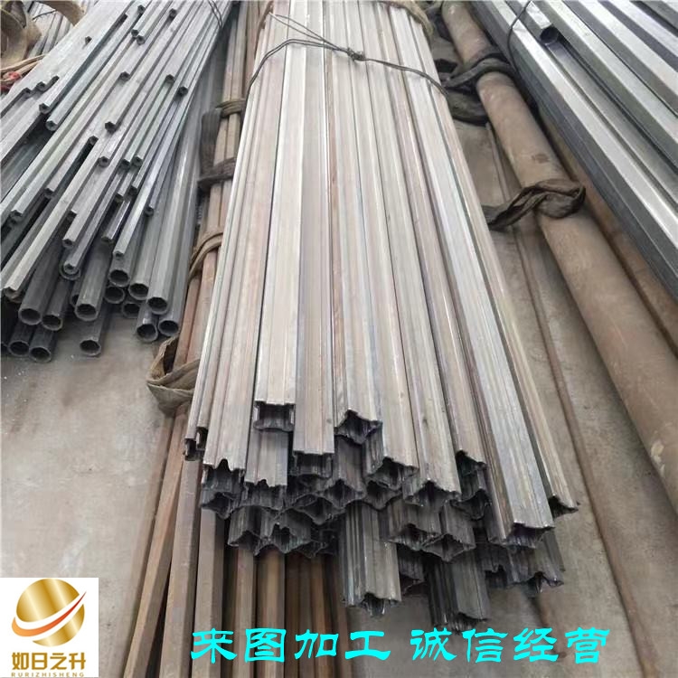 冷拔異型管 三角鋼管 精密內(nèi)六角圓鋼 無縫鋼管加工 如日之升金屬