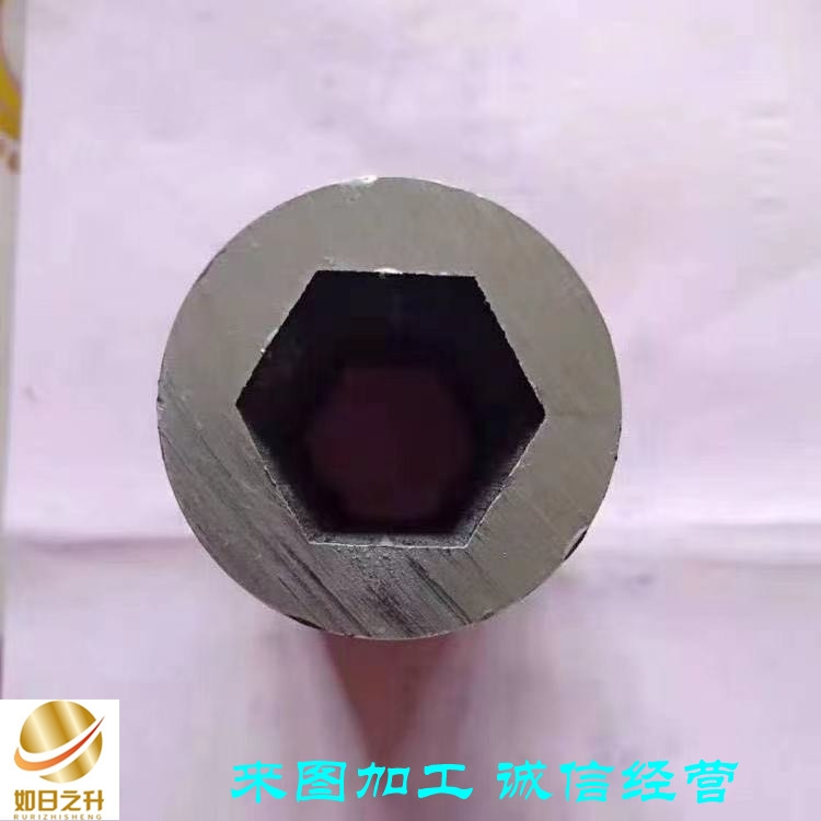 遼寧六角鋼管廠家 異型鋼管加工 橢圓鋼管定制 如日之升金屬材料