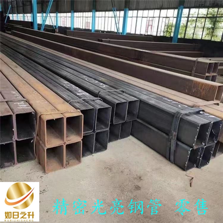 工程機械車梁方矩管 不銹鋼異型管 軸承管 方內(nèi)圓螺母管